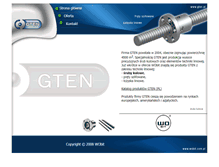 Tablet Screenshot of gten.pl